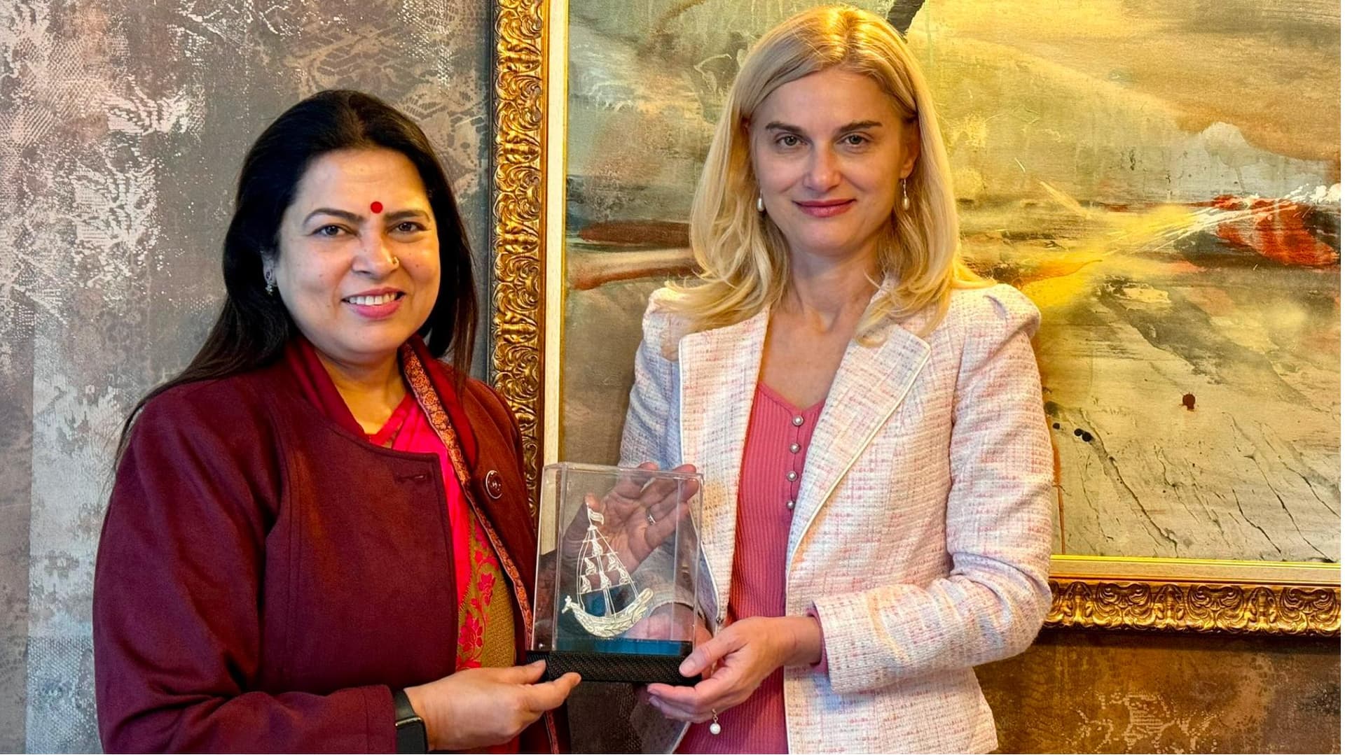 Meenakshi Lekhi Promotes Cultural Ties and Tourism with Bulgaria