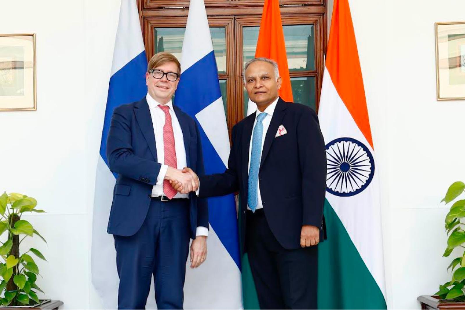 Strengthening India-Finland Relations: Key Outcomes from the 12th India-Finland FoC