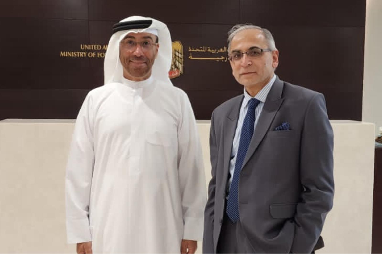  Fortifying Diplomatic Bridges: Foreign Secretary Vinay Kwatra's UAE Visit Unveiled