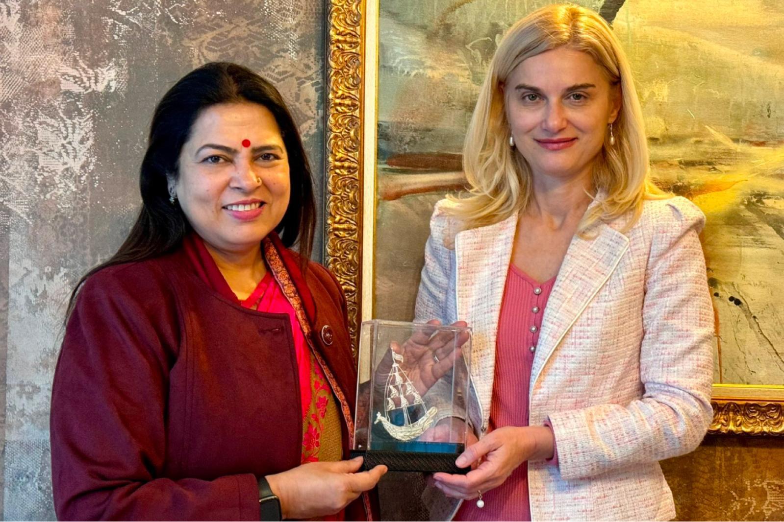 Meenakshi Lekhi Promotes Cultural Ties and Tourism with Bulgaria