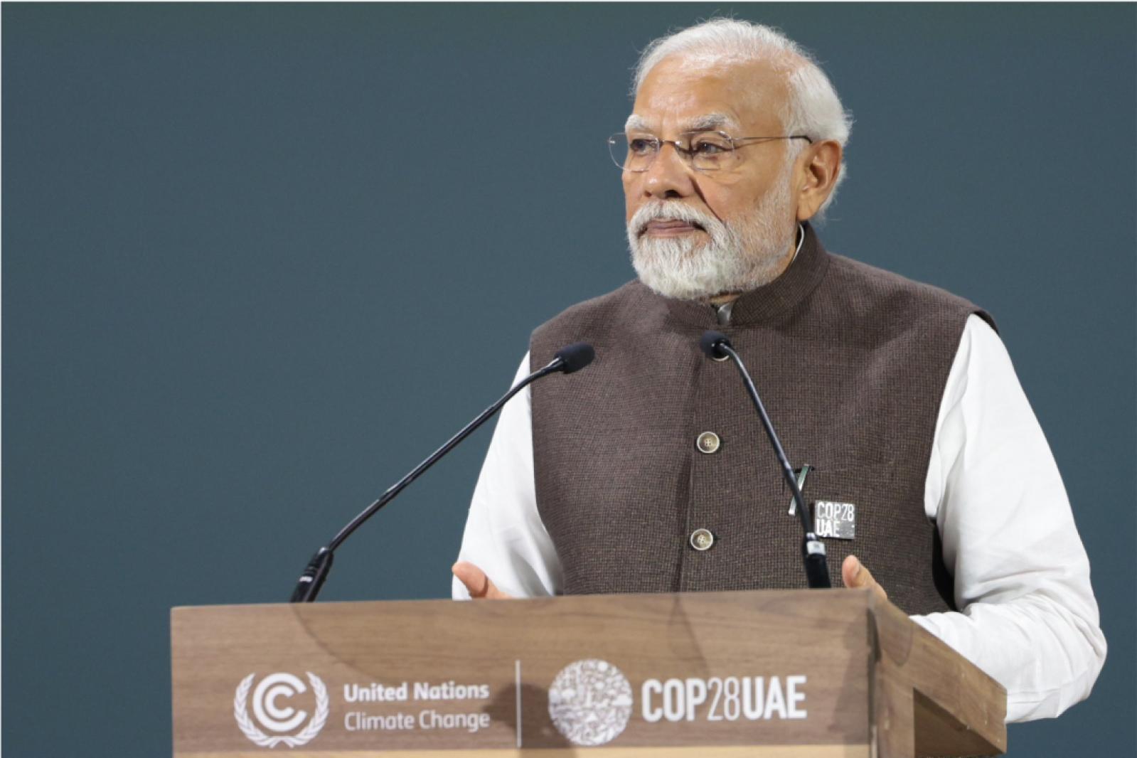 Prime Minister Modi Champions Climate Action at World Climate Summit