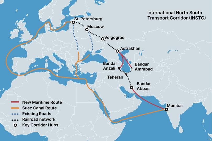 Russia Sends First Coal Shipment to India via North-South Corridor