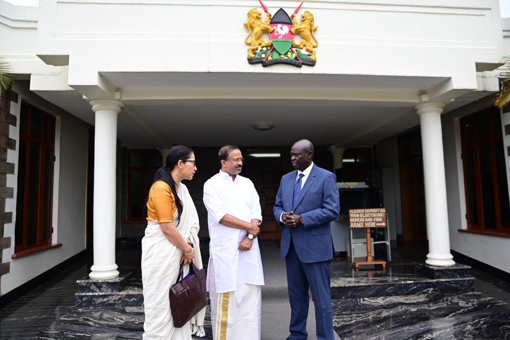 Minister V. Muraleedharan Strengthens India-Kenya Ties