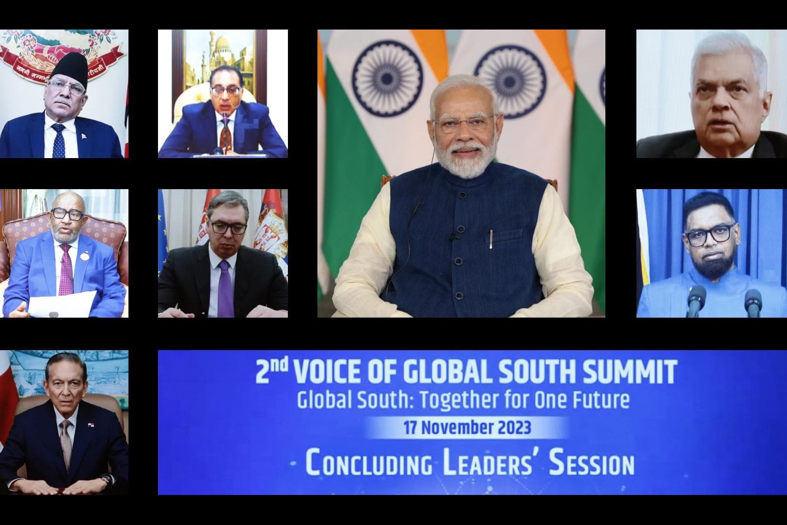 Overview of the 2nd Voice of Global South Summit 2023