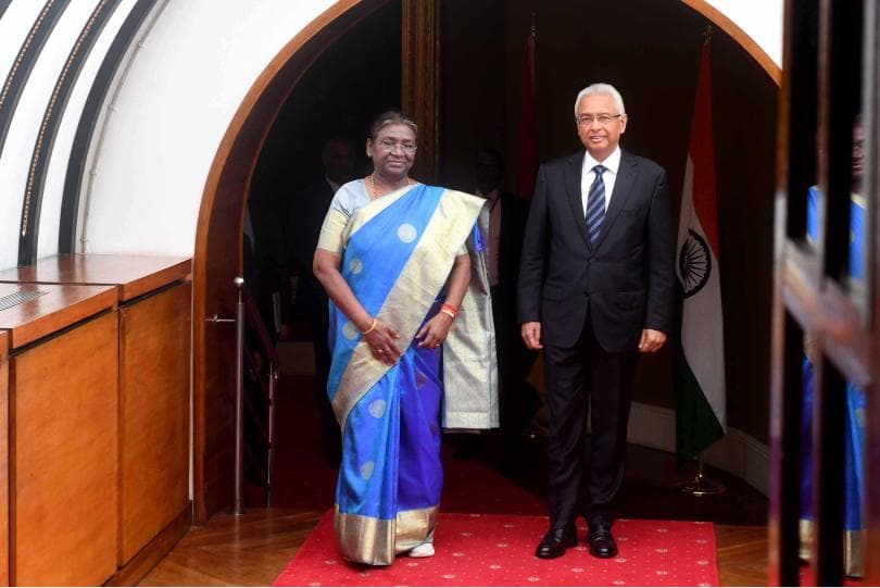 A Vision for Tomorrow: President Murmu in Mauritius